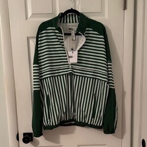 Beach Riot x Anthropologie Vespera Long Sleeve Half Zip Pullover